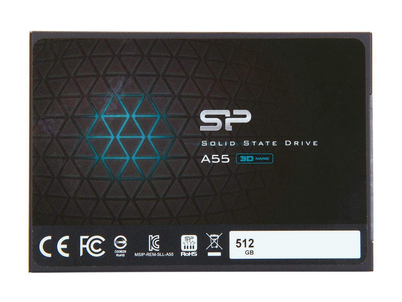 Amazon | Silicon Power 512GB Ace A55 2.5インチ SATA III 3D NAND